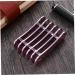 POPETPOP 5 Nail Brush Display Stand Nail Pen Stand Nail Art Brush Holder Pen Display Stand Vertical Pen Stand Painting Pen Holder Nail Art Pen Rack Manicure Purple Makeup Brush - Buy Online on GoSupps.com