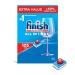 Finish Power Ball All In 1 Max Dishwasher Detergent Pods For Everyday Clean and Shine 105 Tabs 105 count (Pack of 1) Fresh Dishwasher Detergent