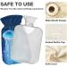 Buy Naanle Glowing Seahorse-Jellyfish Heat Bottle | Transparent 1L Hot Water Bottle for Pain Relief & Therapy - Ideal for Hands & Feet - Buy Online on GoSupps.com