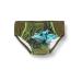 Playshoes Unisex Children's UV Protection Diaper Pants Swim Trunks Swimwear 74-80 Chameleon
