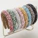 scicent Hair Accessories 2 Pieces Rhinestone Hair Bands for Women Diamond Embellished Head Band Bling Sparkle Thick Padded Hairband Fashion Wide Hair Hoops for Daily Wear - 26412 - Buy Online on GoSupps.com