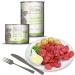 Mjamjam Premium Wet Dog Food - Beef & Potatoes with Crispy Peas | 6-Pack (6 x 400g) | Natural Lamb with Extra Meat (400g) - International Shipping Available - Buy Online on GoSupps.com