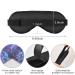Amethyst Sleep Mask - Light Blocking Eye Cover with Adjustable Strap for Travel & Naps | Soft Purple Blindfold for Men & Women - Buy Online on GoSupps.com