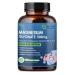 NATURE TARGET Magnesium Glycinate 500mg Chelated Magnesium with Zinc & Vitamin D3 for Muscle Nerve & Bone Support Heart Health & Leg Cramp Strength Immune System - 120 Capsules 120 Count (Pack of 1)