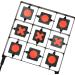 Atflbox Spinning Airsoft Target - 2 Sticker Resetting Styles for BB Gun Pellet Rifle - Buy Online on GoSupps.com