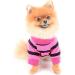 Buy Paidful Striped Dog Shirt - Breathable Pet Vest for Small & Medium Dogs | Cute Red Heart Design | Perfect for Summer & Outdoor Adventures - Buy Online on GoSupps.com