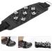 Buy 2 Pairs of Non-Slip Ice Cream Tunnels | Snow Pikes & 7-Point Crampons for Boots - International Shipping - Buy Online on GoSupps.com