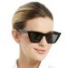 OCCI CHIARI Reading Glasses for Women Cat Eye Fashion Reader 0 1.0 1.25 1.5 1.75 2.0 2.25 2.5 2.75 3.0 3.5 4.0 5.0 6.0 B-black(reading Sunglasses) 2.5 x