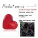 VEFSU Heart Shaped Women's Perfume Long Lasting Eau De Toilette Spray 50ML Travel Portable (Red One Size) 1 Fl Oz (Pack of 1) Red - Buy Online on GoSupps.com
