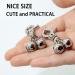 KITTAIL 2 Pack Stainless Steel Bells for Dog Collars Pet Pendant Accessories for Training Heavy Duty Snap Clips - Buy Online on GoSupps.com