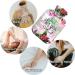 NAANLE Heat Bottle - 1L Transparent Floral Pattern | Bed Hand & Feet Warmer | Pain Relief & Heat Therapy - Buy Online on GoSupps.com