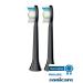 Philips Sonicare DiamondClean Black Replacement Brush Heads - 2 Pack HX6062/94 - Buy Online on GoSupps.com