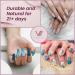 VANREESA Gel Nail Polish Kit with 36W UV LED Lamp - 12 Colors Set with Manicure Tools - Nail Gel Starter Set for Women - Royal Blue and Baby Pink - Buy Online on GoSupps.com