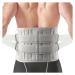 CSCDD Back Brace for Men Women Lower Back with 6 Stays Adjustable Back Support Belt for Work Anti-Skid Lumbar Support(Large) Grey Large