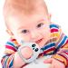 Baby Silicone Teether Toy | Teething Toys for Babies 0-6 Months | BPA Free | Anti-Drop Wrist Hand Teethers Baby Chew Toys | Soothing Teething Pain Relief - White - Buy Online on GoSupps.com