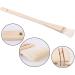 ZEONHEI 8 PCS 1 Inch Flat Hake Brushes Set - Soft Goat Hair, Solid Wooden Handle - for Watercolor, Pottery, Painting Arts - Buy Online on GoSupps.com