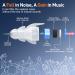High Fidelity Concert Ear Plugs - Noise Cancelling Silicone Ear Plugs (20 dB) for Concerts Musicians Motorcycles Raves | 2 Pairs Blue - Superior Hearing Protection - Buy Online on GoSupps.com