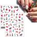 JMEOWIO 12 Sheets Christmas Nail Art Stickers Decals Self-Adhesive Snowflake Winter Holiday Cute Santa Rabbit Nail Supplies Nail Art Design Decoration Accessories - Buy Online on GoSupps.com