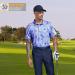 Ephemoca Men's Golf Shirt - Dry Fit Performance Polo Shirt, Flamingo Print, Moisture Wicking - Size Medium - Buy Online on GoSupps.com