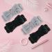 Spa Headband 2-Pack with Bow, Facial Makeup Headbands for Women - Black & Grey - Buy Online on GoSupps.com