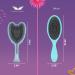 Tangle Angel Anti-Static Hair Extension Brush - Gloss Pink - Ideal for Straight & Wavy Hair - Buy Online on GoSupps.com