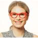 SeeLife Cat Eye Reading Glasses Women Red 2.0x - Stylish and Functional Eyewear for Clear Vision - Buy Online on GoSupps.com