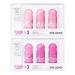 Pink Lipstick Set - Waterproof High Pigment & Non-Smudge Liquid Lip Gloss - Long-Lasting Makeup for Women - Pack of 3 - Buy Online on GoSupps.com