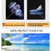 2 Pack Unisex Classic Style Sunglasses Readers - Simple & Stylish 2.0 x Magnification - Buy Online on GoSupps.com