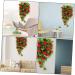 ABOOFAN 2pcs String Simulated Fruit Hanging Ornaments Garland Home Decor Hanging Teardrop Wreath Artificial Fruit Swag Artificial Hanging Fruit Simulation Fruit Fake Fruit Vine Rattan - Buy Online on GoSupps.com