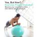 Tumaz Birth Ball - Birthing Ball for Pregnancy & Labor - Including Birthing Ball/Peri Bottle/Yoga Strap/Non-Slip Socks - Pregnancy Ball for Exercises Set with Quick Foot Pump & Instruction Poster M (58-65 cm) Birth Ball Set - 02. Green - Buy Online on GoSupps.com