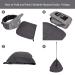 Bebamour HipSeat Baby Carrier 0-36 Months | Adjustable 3-in-1 Back Support Waist Stool - New Light Gray | Lightweight & Comfortable for Newborns to Toddlers - Buy Online on GoSupps.com