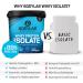 Buy Whey Protein Isolate 2kg - Neutral Flavor | Muscle Building & Aspartame-Free ISO Whey Powder | BodyB24 - Buy Online on GoSupps.com