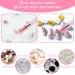 Ouligay Dual Ended Strass Picker Dotting Pen - Interchangeable Wax Heads for Nail Art & DIY Gemstones (Pink) - Buy Online on GoSupps.com