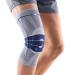 Bauer enemy Kniebandage GenuTrain Unisex To relieve stabilize and activation after injury surgery or chronic such as gonarthrosis (joint wear) or arthritis titanium size: 6 without silicone edge