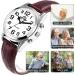 English Talking Watch for Blind Seniors - Time, Date, Day of The Week | Strap for Visually Impaired - Buy Online on GoSupps.com