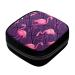 GIAPB Period Bag Sanitary Napkin Storage Bag Pad Holder for Period Makeup Pouch Pink Flamingo Picture Color3255