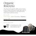 Compatible Nespresso Coffee Pods 80 Strong Ristretto Aluminium Organic Pods Ristretto Coffee Roast 10 count (Pack of 8) - Buy Online on GoSupps.com