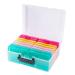 UP ARESI Photo Case 5" x 7" Photo Box Storage and Craft Keeper - 18 Inner Photo Keeper Photo Organizer Cases Photos Storage Containers Box for Photos (Color) 5" x 7" Color
