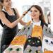 visesunny Barber Cape Gray White Cat Animal Polyester Hair Cutting Salon Cape Apron Anti-Static Haircut Water-Resistant Shaving Cloth Beard Shaving Bib Hairdressing Cape Multi16 L - Buy Online on GoSupps.com
