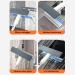 Spray Window Squeegee with Extension Pole with Sewage Collector and 3 Pads 4 in 1 Windshield Cleaner Tool with Extension Pole Car Squeegee for Bathroom Window Mirror Tile Wall - Buy Online on GoSupps.com