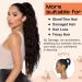 Ponytail Extension Ponytail Hair Extension For Women Long Curly Wavy Drawstring Ponytail Hairpieces Synthetic Fake Horse Tail Black Blonde Red Ponytail Hair Extension(27-613) 26inches 27-613 - Buy Online on GoSupps.com