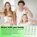 Quip Toothbrush Replacement Heads - 4 Pack Soft Bristle Brush Refills for Adults & Kids - White - Buy Online on GoSupps.com