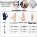 Finger Rehabilitation Stroke Hand Training Upgrade Strengthen Rehabilitation Robot Gloves Stroke Hemiplegia Hand Splint Finger Orthosis for Hand Dysfunction Patients (Left Hand-S) - Buy Online on GoSupps.com
