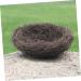 Buy Wofashpuret Artificial Spring Branches & Bird Nest Decor - 20cm Floral Moss Decoration for Home & Garden - Buy Online on GoSupps.com