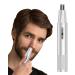 Shakven Nose And Ear Trimmer For Men | Rechargeable Nose Clippers For Men | Eyebrow Trimmer Hair Clipper 2 In 1 For Face Beard Foot Hand Hair Easy Cleansing Nose Clippers White Nose Hair Tool - Buy Online on GoSupps.com