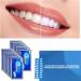 Whitening Strips - 28 Stripes for White Teeth Safe Enamel Whitening Non-Sensitive Tooth Bleach Removes Stains | 14 Sessions - Buy Online on GoSupps.com