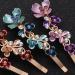minkissy Rhinestones Hairpin Vintage Barrette Bobby Pin Elegant Headdress for Women Girls (blue Pink Purple Coffee Each Two) - Buy Online on GoSupps.com