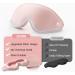 3D Contoured Sleep Mask for Women & Men Light Blocking Eye Mask with Adjustable Strap Perfect for Travel & Night Shift Pink - Buy Online on GoSupps.com