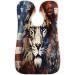 Shop American Flag Lion Beard Bib Apron Best Beard Hair Catcher for Men | Perfect Father's Day & Anniversary Gift - Buy Online on GoSupps.com