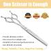 JASON 7 Multipurpose Dog Grooming Scissors - Cutting, Thinning, Blending & Texturizing Shears | JP 440C Japanese Steel - Buy Online on GoSupps.com